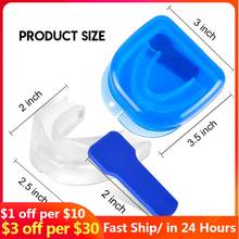 3Pairs/set Mouth Guard EVA Teeth Protector Night Mouth Tray for Bruxism Grinding Anti-snoring Teeth Whitening Boxing Protection 2024 - buy cheap