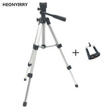 Professional Foldable Camera Tripod Holder Stand Screw 360 Degree Fluid Head Tripod Stabilizer Aluminum with Phone Holder Clip 2024 - buy cheap