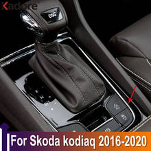 For Skoda Kodiaq 2016 2017 2018-2020 ABS Matte Car Gear Shift Box Panel Cover Sticker Trim Strips Garnish Protection Car-styling 2024 - buy cheap