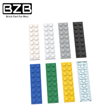Bzb moc 3034 2x8 placa bloco de construção de alta tecnologia peças de tijolos técnicos crianças diy brinquedos educativos melhores presentes 2024 - compre barato