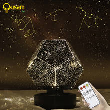 Galaxy Light Projector Nightlights Star Light Space Rechargeable Lamp for Decoration Bedroom Christmas Gift Children Night Light 2024 - buy cheap