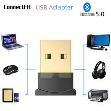 USB Bluetooth 5,0 адаптер, передатчик, приемник, аудио, Bluetooth Dongle, беспроводной USB адаптер для компьютера, ПК, ноутбука, мыши, Новинка 2024 - купить недорого