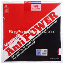 Yasaka Anti Power Anti Spin Table Tennis Rubber Pips-In Original Yasaka ANTIPOWER Ping Pong Sponge 2024 - buy cheap