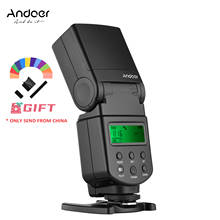 Andoer On-camera Flash Speedlite GN40 Adjustable LED Fill Light  Flash With Bracket for Canon Nikon Olympus Pentax DSLR Cameras 2024 - buy cheap