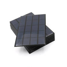 5V 2W Solar Cells Epoxy Polycrystalline Silicon solar Panels DIY Battery Power Charger Module small toy 2024 - buy cheap