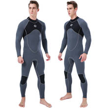 Slinx roupas de mergulho de neoprene masculinas, roupa de mergulho submarina, 3mm, proteção solar, mantém o calor 2024 - compre barato