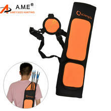 1pcs Archery Quiver Saco Cinto de Suporte de Ombro Para Trás Pendurado Treinamento Alvo Seta Prática Ao Ar Livre Caça Tiro Acessórios 2024 - compre barato