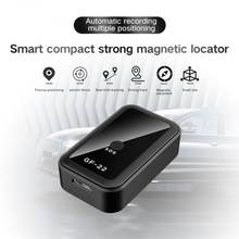 Minirastreador GPS para coche, rastreador antirrobo para coche, dispositivo de seguimiento de grabación antipérdida, accesorios para coche, GF-22 2024 - compra barato
