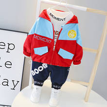 Kid Baby Boys Sweater Coat Jeans Clothes Coat Shirt Clothing Sets 3PCS Toddler Baby Set Boys  1 2 3 4 Years 2024 - buy cheap