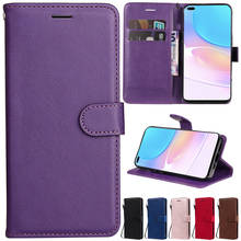 Wallet W/Lanyard Leather Case For Huawei P50 Pro P40 Lite E P30 Lite P20 Pro P10 Lite P8 P9 Lite 2017 P Smart Z 2021 2020 2019 2024 - buy cheap