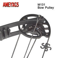 Conjunto de polia para arco e flechas, 1 peça de reposição para arco composto m125/m125 arcehry, acessórios para caça e tiro 2024 - compre barato