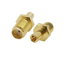 2Pcs Gold Plate SMA Female Jack to TS9 Male Plug Straight RF Coaxial Coax Adapter Aantenna Cable Connector 2024 - buy cheap