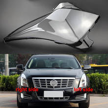 Для Cadillac XTS 2013 2014 2015 2016 2017 фары крышка корпус противотуманных фар маска Прозрачная крышка Lampshdade корпус фары 2024 - купить недорого