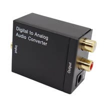 RCA R/L Output Digital to Analog Audio Adapter DAC Amplifier Box for Coaxial Optical SPDIF Signal to Analog Audio Converter 2024 - buy cheap