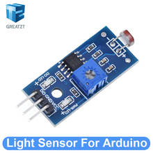 GREATZT Photosensitive brightness resistance sensor module Light intensity detect New For Arduino 2024 - buy cheap