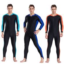Sbart conjunto de roupa de mergulho para homens e mulheres, roupa de mergulho em lycra, peça única, protetor solar, tamanho grande, natação 2024 - compre barato