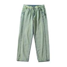 Pantalones vaqueros modernos para hombre, Jeans ajustados, holgados, ropa de calle, Hip Hop 2024 - compra barato