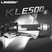 For Yamaha KLE500 Motorcycle Accessories Aluminum Brake Clutch Levers & Handlebar Handle Grips KLE 500 1991-2007 2005 2006 2024 - buy cheap