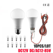 2021 NEW led bulb DC12V smd2835 chip lampada LED lamp DC/AC12V 24V 36V 3W 6W 9W 12W 15W spot bulb portable filament luminaria 2024 - купить недорого
