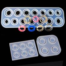 14 Hole Rings Mold Collection Handmade DIY Making Ring Jewelry Silicone Mold Crystal Epoxy Mould Epoxy Resin For Jewelry Making 2024 - buy cheap