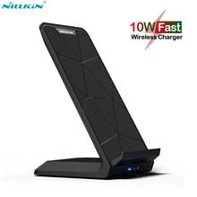 Nillkin-carregador de celular s10 s20 plus note 8, 9, 10, 20 plus, carregamento rápido sem fio, 10w, iphone 11 pro, x, xr, xs max 2024 - compre barato