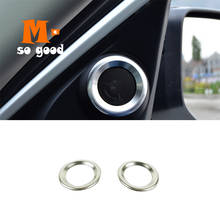 2016 2017 For Honda Civic 10th Car inner A-pillar Speaker audio Horn ring trim Cover-Stainless steel car styling Accessories 2024 - buy cheap