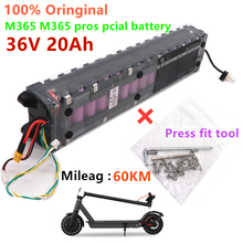 Batería de litio para bicicleta eléctrica, paquete de 36V, 20Ah, 18650, 10S3P, 20000mah, 250W-500W, 42V, m365, con BMS 2024 - compra barato