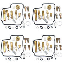4set for CBR600F 1987-1990 CBR 600 CBR600 F Motorcycle carburetor repair kit floating needle seat parts 2024 - buy cheap