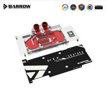 Barrow-Bloque de GPU de cobertura completa, accesorio para GALAX/GAINWARD RTX 3090 3080, 5V ARGB 3PIN AURA SYNC BS-GAM3090-PA 2024 - compra barato