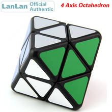 LanLan 4 Axis Octahedron Magic Cube Professional Neo Speed Puzzle Antistress Educational Toys For Children 2024 - buy cheap