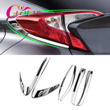 Color My Life ABS Chrome Rear Lights Lamps Decoration Trim for Toyota C-HR CHR C HR 2016 2017 2018 2019 2020 2021 Accessories 2024 - buy cheap