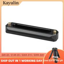 Kayulin 70mm NATO Rail Bar With Anti-fall Spring Pin & 1/4"-20 Mounting Groove 2024 - buy cheap