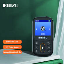 Оригинальный Bluetooth MP3-плеер RUIZU X18, спортивный плеер с 8 Гб возможностью воспроизведения 130 часов, высокое качество, рекордер без потерь, FM для bluetooth Speaker 2024 - купить недорого