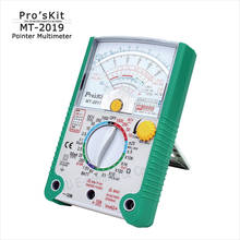 Multimeter Po'sKit MT-2019 Pointer Type Safety Standard Professional Ohm Test Meter DC AC Voltage Mechanical Tester 2024 - buy cheap