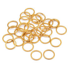 Anniyo-pendientes de anillo de primavera para mujer y niña, 1 par/diámetro de 1,2 CM, Color dorado, joyería Kiribati, Micronesia, regalos #000153 2024 - compra barato
