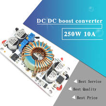 DC DC Boost Converter Constant Module Current Mobile Power Supply 250W 10A LED Driver Module Non-isolated Step Up Module 2024 - buy cheap