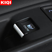 KIQI-interruptor cromado ABS para ventana de coche, cubierta de botones elevadores, embellecedor para Jeep Compass 2th 2017 2018 2019 2020, accesorios, 7 unids/set por juego 2024 - compra barato