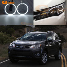 For Toyota RAV 4 RAV4 IV 2013 2014 2015 Excellent Ultra Bright CCFL Angel Eyes Halo Rings Kit Car Accessories 2024 - buy cheap