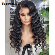 200Density Loose Deep Curl Human Hair Wigs Natural Hairline Glueless 13x6 Lace Front Wigs with Baby Hair for Black Women Remy 2024 - buy cheap