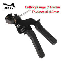 Cable tie gun for 2.4-9mm stainless steel cable tie LS-600R hand cable tie fastening tool high quality cable tie AD-G600 black 2024 - buy cheap