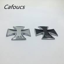 Car-styling Germany 1813 Iron Cross Medals Metal Car Truck Motorcycle Helmet Sticker Emblem Decals 2024 - buy cheap