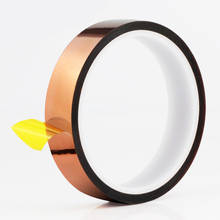 Length Heat Resistant Polyimide Tape kapton Tape Drive High Temperature Insulation Adhesive Tape 3MM 5MM 8MM 10MM Wide 2024 - buy cheap