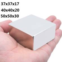HYSAMTA 1PCS block 40x40x20 Super Powerful Strong Rare Earth Block NdFeB Magnet Neodymium Magnets 2024 - buy cheap