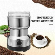 Electric Coffee Grinder Fully Automatic Nuts Beans Spices Grains Grinder Machine Multifunctional Kitchen Tools Coffee Grinder 2024 - buy cheap