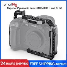 SmallRig GH5 Cage For Panasonic Lumix GH5/GH5S Camera Cage With 1/4' 3/8' Threading Holes+Cold Shoe+NATO Rail -2646 2024 - buy cheap
