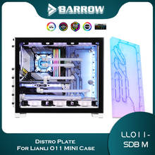 Barrow Water Distro Plate For Lianli O11 MINI Case, Waterway Deflector, M/B SYNC 5V, LLO11-SDB M 2024 - buy cheap