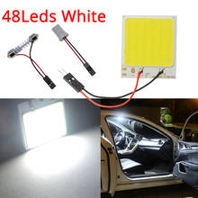 Panel de luz Led para Interior de coche, lámpara de lectura para maletero, C5W, Cob, W5W, 24Led, 36Led, 48Led, blanco 2024 - compra barato