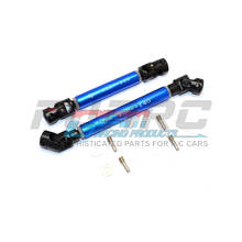  AXIAL 1/10 SCX10 II 90046 BUGGY Climbing car Upgrade Accessories steel cross head + alloy tube telescopic Middle drive shaft 2024 - buy cheap