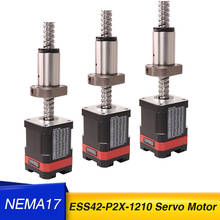 Motor paso a paso sfu1210 1204, ess42hs60-p1x servo de bucle cerrado, tornillo de bola, longitud del motor 60mm, 42, 3 unidades 2024 - compra barato