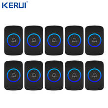 10 Kerui Wireless Panic Button Wireless Doorbell Emergency Button  For Home Alarm System Security Emergency Call Door Bell 2024 - buy cheap